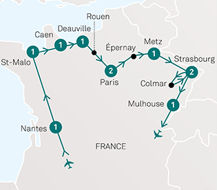Voyage Bretagne - Normandie, Randonnée, circuit et trek Bretagne -  Normandie