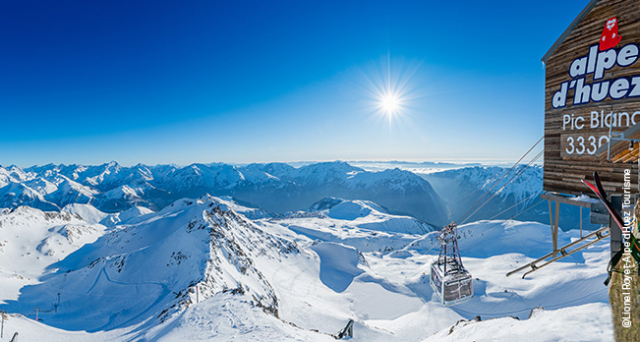 Alpe d'Huez Grand Domaine Ski : Domaine skiable Alpes
