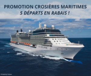 Promotion Celebrity Cruises : 5 départs en rabais !